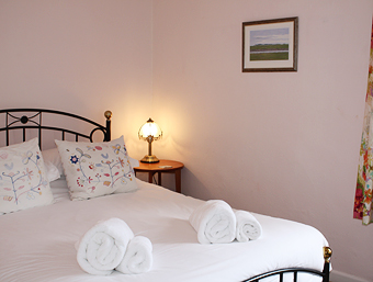 Double bedroom at Rose cottage in Wells